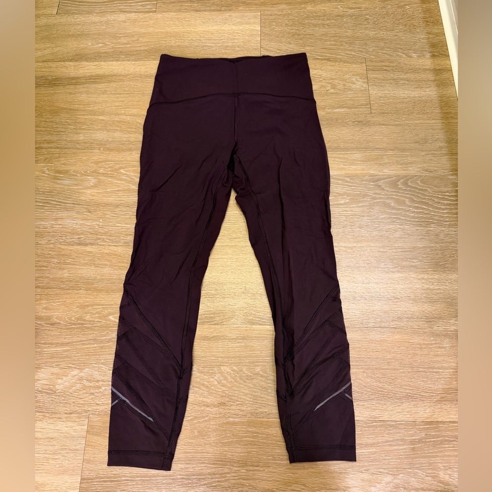 lululemon athletica Dark Purple Leggings